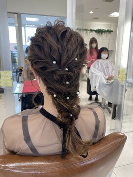 フォルテ 中田店 お呼ばれアレンジ