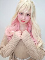 メルマードバーベル(Mermard Bavel)&nbsp;インナーカラー(ベージュ&パステルピンク)