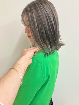 似合わせ/白髪ぼかし/インナーカラーに特化した髪質改善サロン 元住吉 武蔵小杉 【パーソナルカラーにあわせた】髪質改善/似合わせカラー