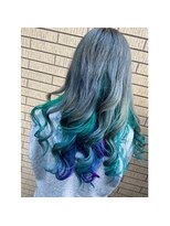 セレクトヘアー ブルーノート(select hair Blue Note)&nbsp;レインボーカラー