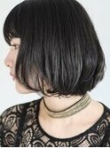 ○femme 二条○ローレイヤーボブにインナーカラー