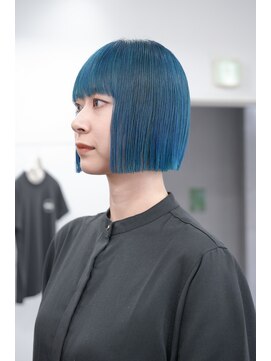 マーシー(MAAAAAC) 【MAAAAAC】ターコイズブルーボブ