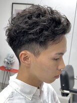 ラヴィズムバイフィフス(LUVISM by fifth)&nbsp;ビジネスショートメンズマッシュツイストパーマツーブロック