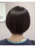 ナチュラルショートボブ