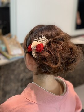 ビジョルノ つくばみどりの店(Begiorno) ヘアセットヘアアレンジシニヨン二次会パーティー七五三結婚式