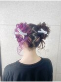ガーリースタイル/心斎橋/ヘアメ/セットサロン