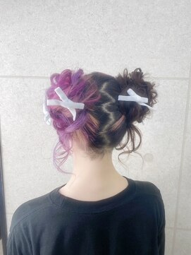 ゴート アミティ(G.O.A.T AMITY) ガーリースタイル/心斎橋/ヘアメ/セットサロン