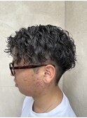 縦落ちツイストスパイラルパーマ