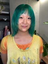 ナループロアボタン(Nalu pu loa BOTAN)&nbsp;グリーンカラー/ハイトーンカラー