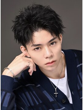 リップス レイ ギンザ(LIPPS Ray GINZA) 大人かきあげパーマ　@lipps_satoshuhei