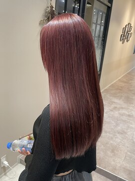 トリコ(torico) ブリーチなしダブルカラー×カシスレッド