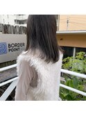 スモーキーなアッシュグレージュ！くすみ感、透明感を！