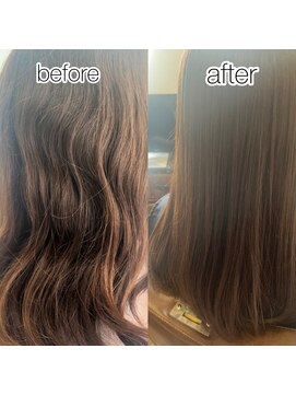 キレイ髪専門店 スピア(SPEAR) カット+髪質改善ストレート