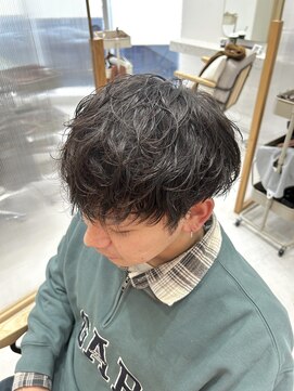 ジーナ サンシャイン通り池袋(Zina) 緩めの並巻きパーマ【zina チカ】