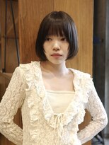 ネロ ヘアサロン 渋谷(NERO HAIR SALON) 【倉畑果歩】前髪ありレイヤーボブ×ブリーチなしブラウン