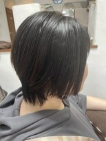 美容室 グリリ(guriri) 顔まわりレイヤー×ショートボブ
