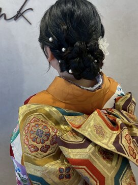 リンク(Link) ヘアセット/ヘアアレンジ/着物ヘア/シニヨンシニヨン/ふわふわ