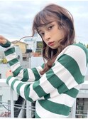 小顔見せ×ナチュラルウェーブ/小倉