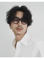 フィフス 栄(fifth)&nbsp;名古屋栄シャドウパーマフェザーパーマ毛流れパーマ大人メンズ