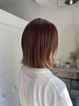 ロッカ(ROCCA) デザインカラーエアリーオレンジブラウン