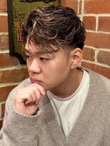 ヒロギンザ 銀座一丁目店(HIRO GINZA)&nbsp;メンズツーブロック×ハイライト×ツイストスパイラル