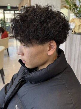 【長野市/メンズ】カット×パーマ