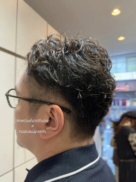 ヴァネッサ(VANESSA) 朝楽！メンズショートにナチュラルパーマ◎高橋美穂