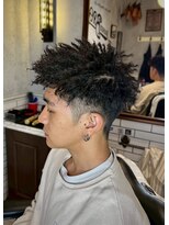 バーバーブロス 長堀店(BARBER BROS) 【BarBerBROS】ハリガネパーマ バーバーヘア