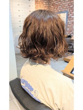 ムーク 海老名(MUUK) ふんわりパーマ/ボブ