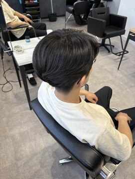ブースト(BOOST) センターパート×ニュアンスフェザー
