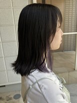 エイト 武蔵小杉店(EIGHT)&nbsp;インナーパープルで垢抜け◎