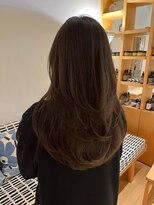 オーガニックエコ 川越(organic+eco) 20代30代春夏ロングレイヤー/イルミナカラーアッシュ/髪質改善