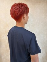 リノア(Linoa)&nbsp;【Linoa 山口】メンズブリーチレッドカラー