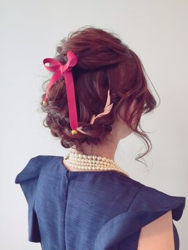 ナンブ セントラル(nambu-CENTRAL) 結婚式およばれヘアセット