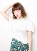 【イルミナカラー♪】クセを抑える切りっぱなしブラントボブ Noz
