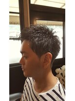 サプール ヘア ファクトリー(SAPEUR HAIR FACTORY) ツーブロック×アップバング　爽やかスタイル