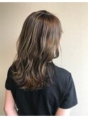 透明感ハイライトベージュ