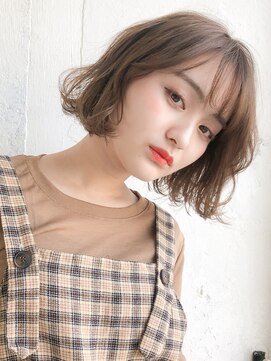 ルティア 池袋(Lutia) スウィングショート モテ髪パーマ