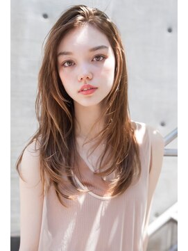 テイラー(Taylor) 【Taylor 】大宮 艶カラーベージュ×ハイレイヤーロング