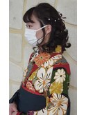 人生一度の卒業式！着付け＆ヘアセット