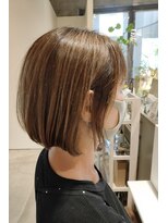 パシフィックダズールバトン(Pacific Dazzle baton)&nbsp;ツヤ髪大人女性のためのボブ☆神戸垂水須磨おすすめ栗脇