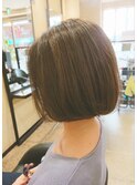 秋色ふんわりボブ