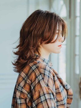 美容室 コーストアール 稲毛店(coast-R) ウルフセミディ【稲毛駅】