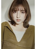 イーストハムネオ(EAST HAM NEO) マロンベージュ×ミディアムウルフ