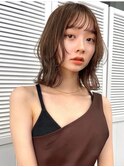 グレージュカラー/ベージュカラー/ハイライト/白髪ぼかし/表参道
