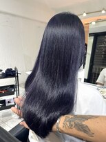 ブレンド 渋谷(BLend)&nbsp;【Blend渋谷】大人気透明感コリアンブルーカラー　髪質改善