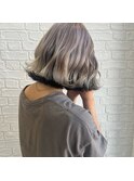ボブ×インナーカラー