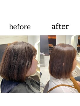 IJK 表参道 サラツヤボブ