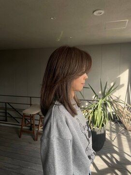 リバレッジ 広尾(Leverage) 海外風ロブレイヤー：Maho Toda