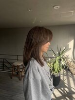 リバレッジ 広尾(Leverage) 海外風ロブレイヤー:Maho Toda